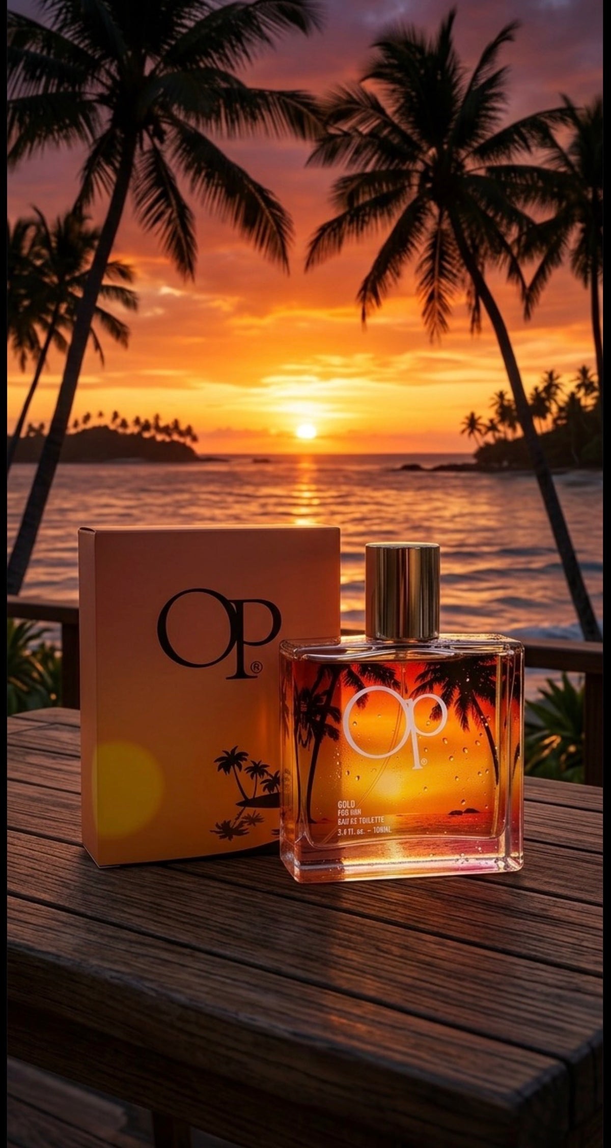 Perfume 100ml OP Gold for Him by Ocean Pacific OP