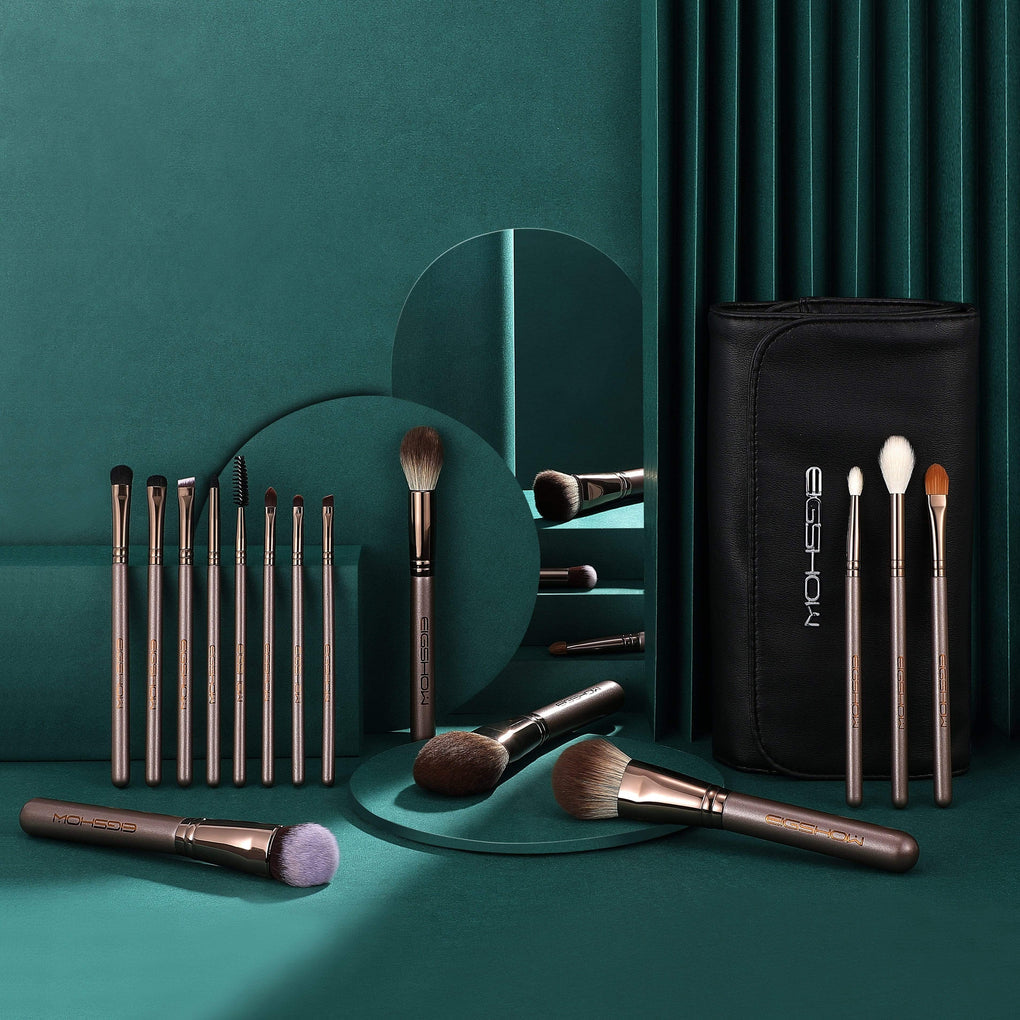 18 COMPLETE BRUSH KIT - LUCKY COFFEE