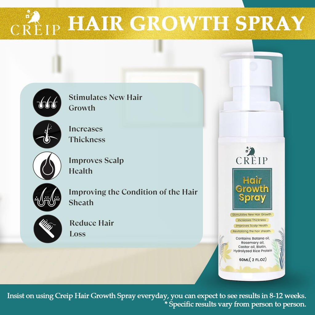 Natural Hair Growth Oil Spray
