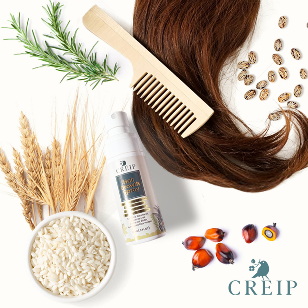 Natural Hair Growth Oil Spray