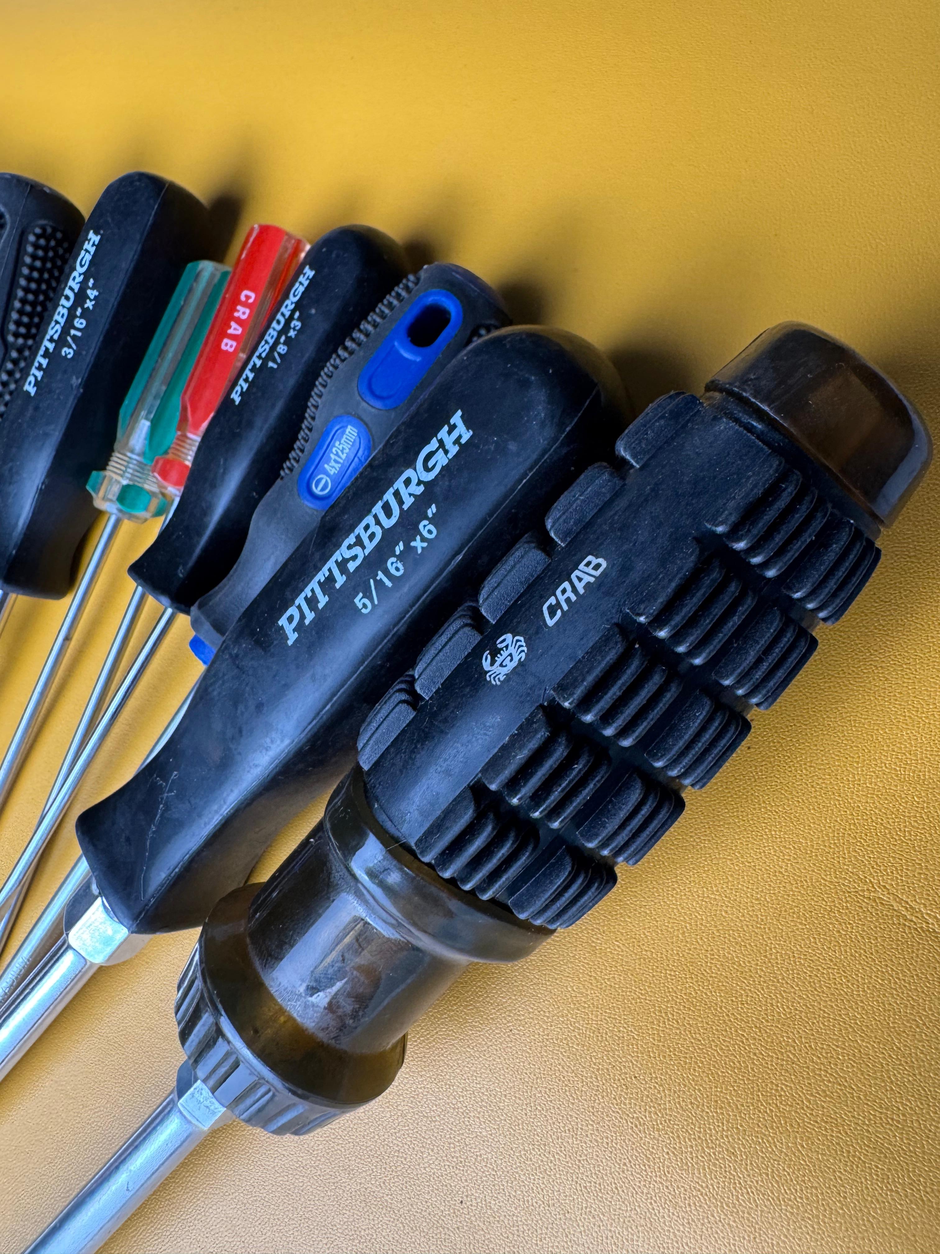 Chrome Vanadium 11 Pcs Screwdriver set