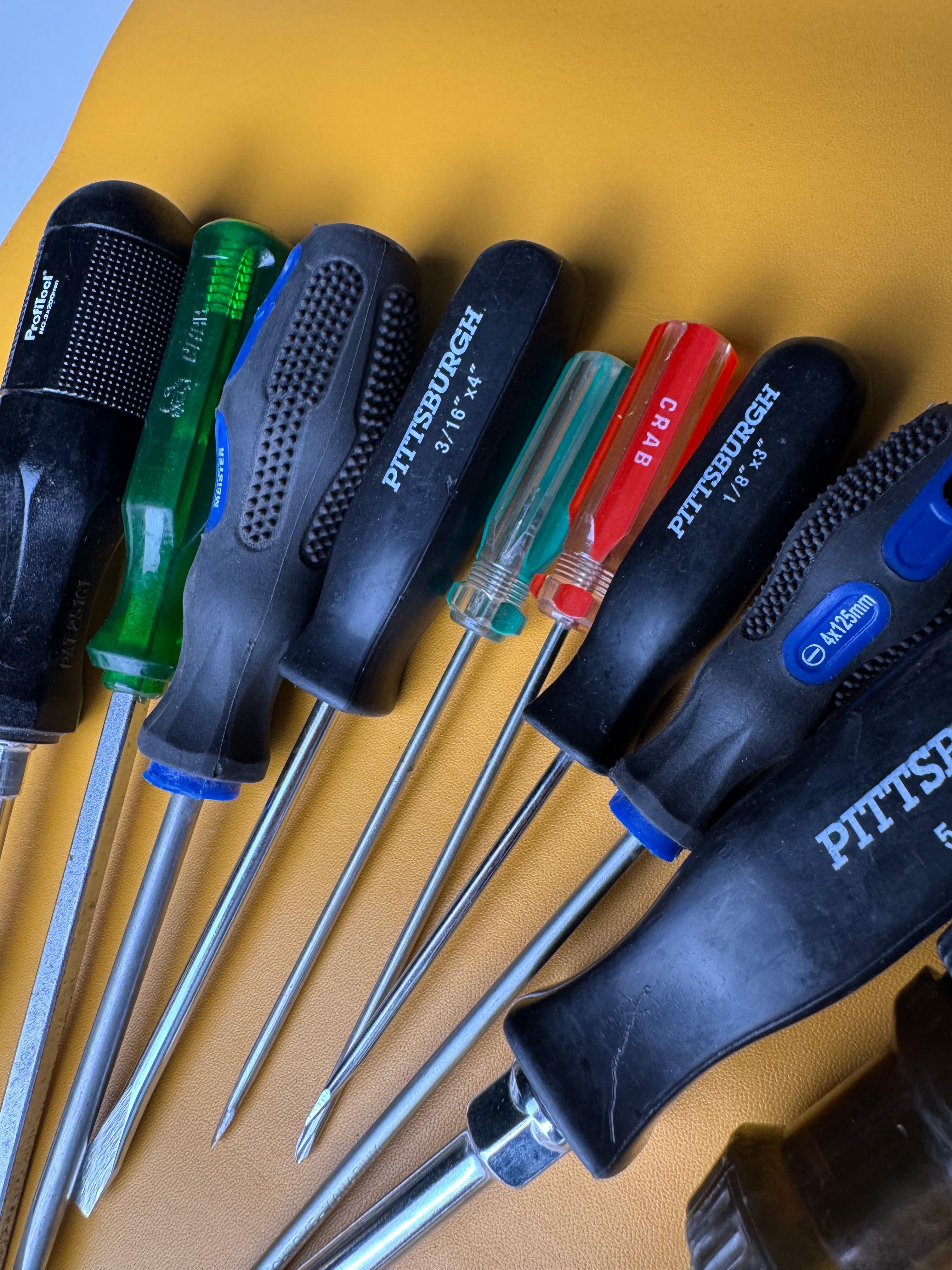 Chrome Vanadium 11 Pcs Screwdriver set