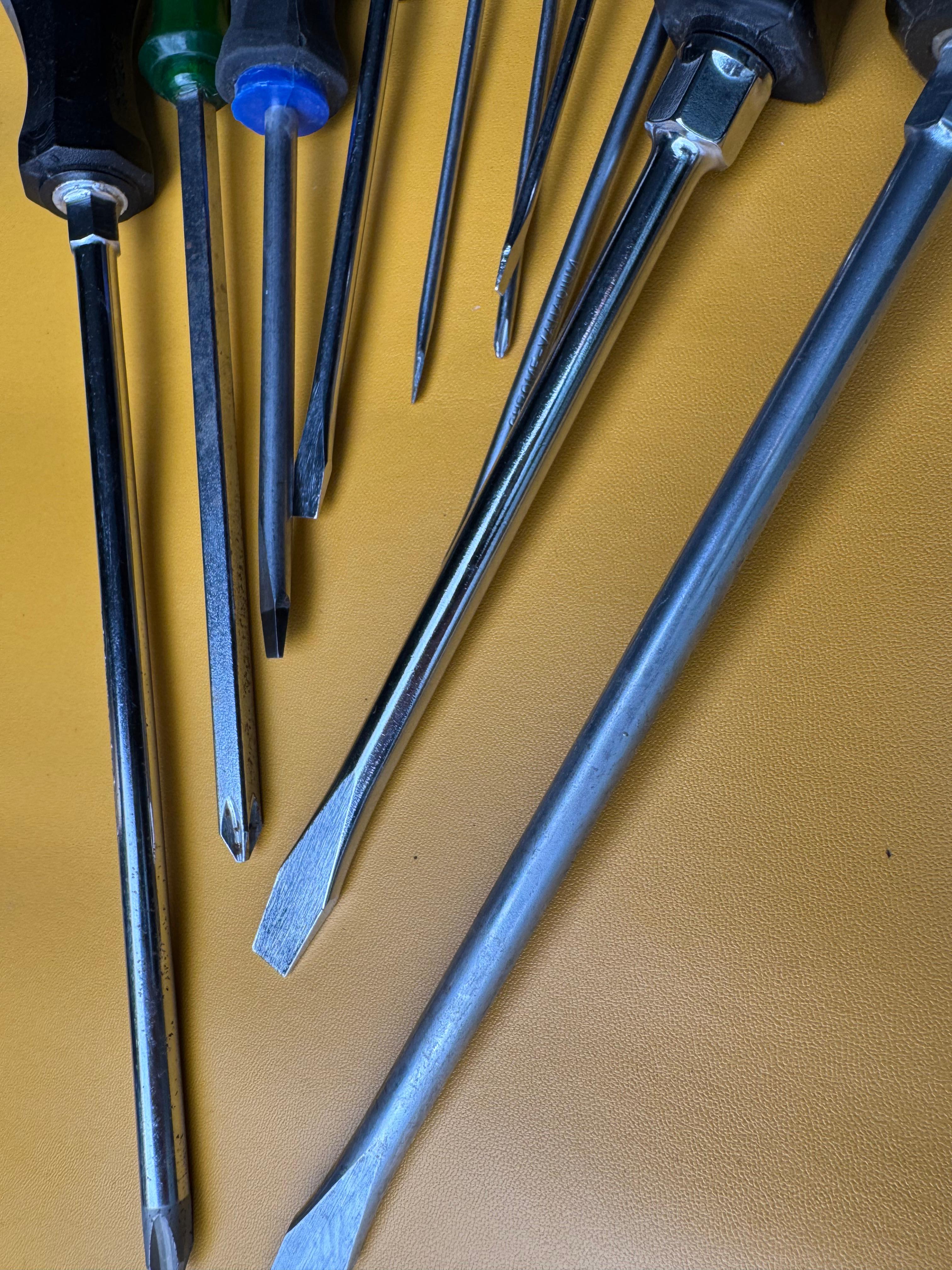 Chrome Vanadium 11 Pcs Screwdriver set